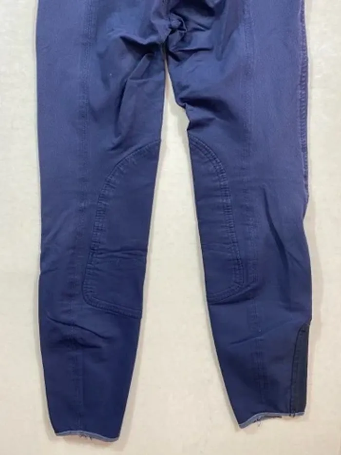 Pantalon Harcour – Bleu marine / Fuchsia – Taille 34 - photo numéro 10