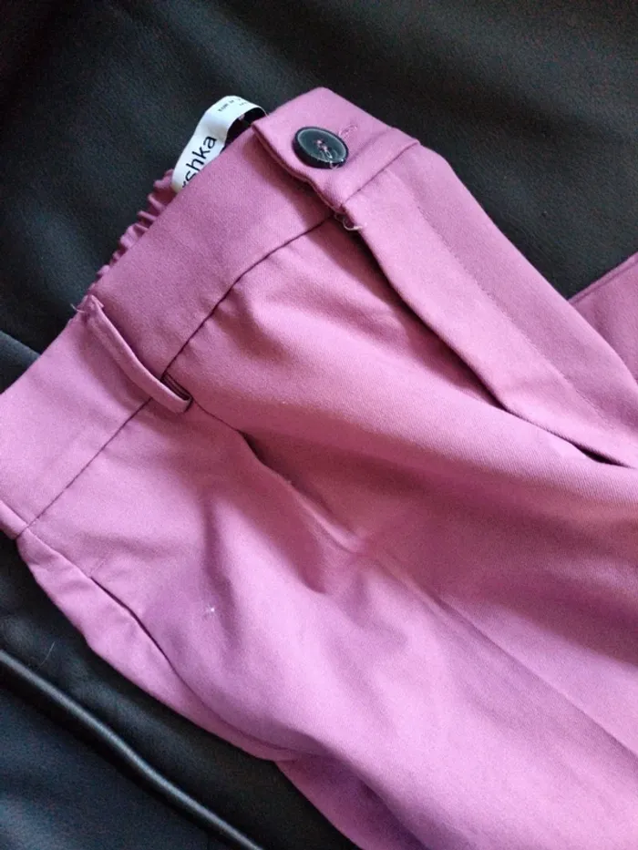 Pantalon a pince pants large Bershka TM - photo numéro 7