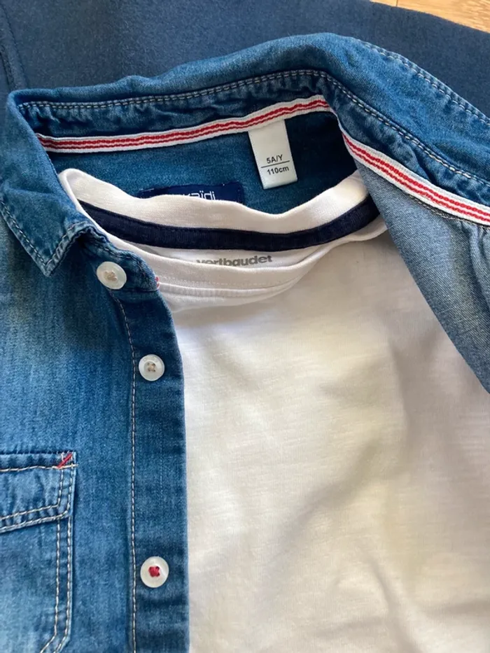 5 ans - Lot de 7 pièces de vêtements sans gros défauts majeurs - photo numéro 10