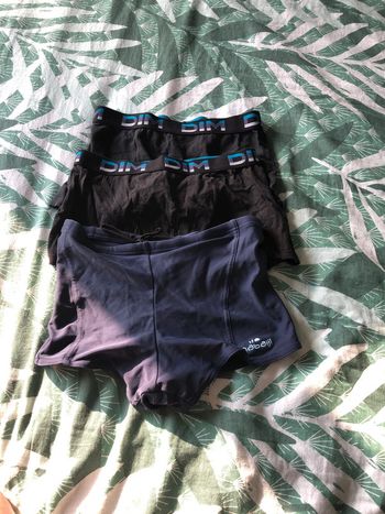 2boxers Dim + 1 boxer de bain nabaji