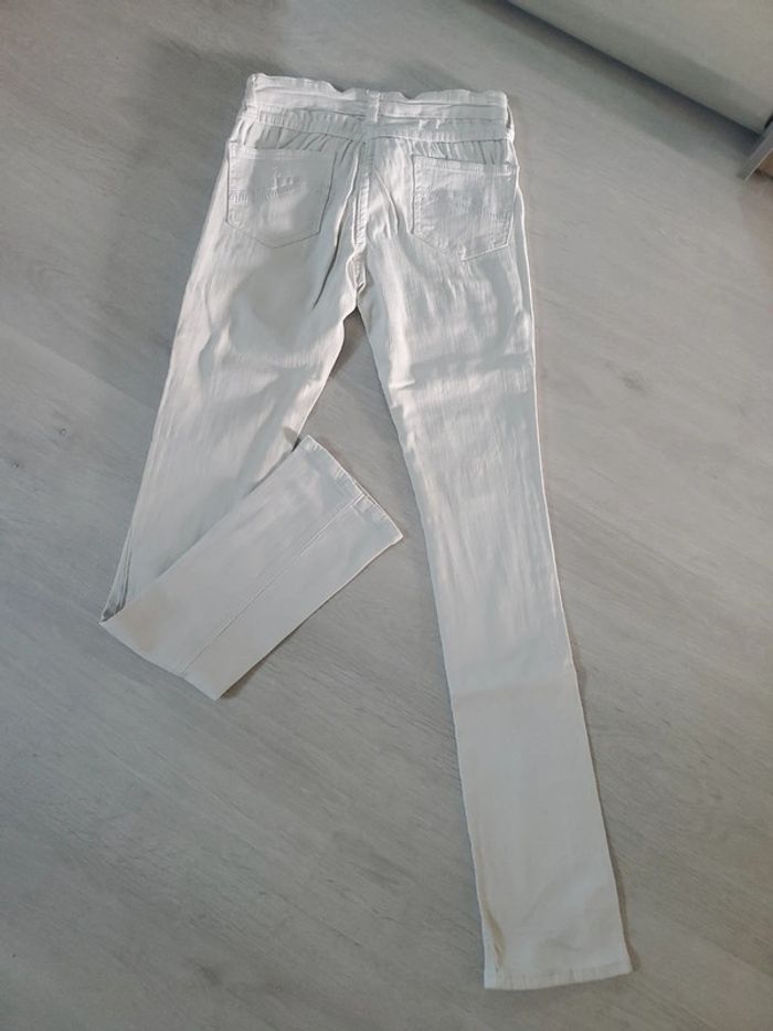 Pantalon blanc Skinny - Jennyfer - Taille 34 - photo numéro 4