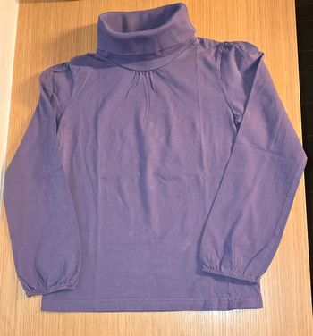 Tee-shirt sous-pull col roulé 10 ans