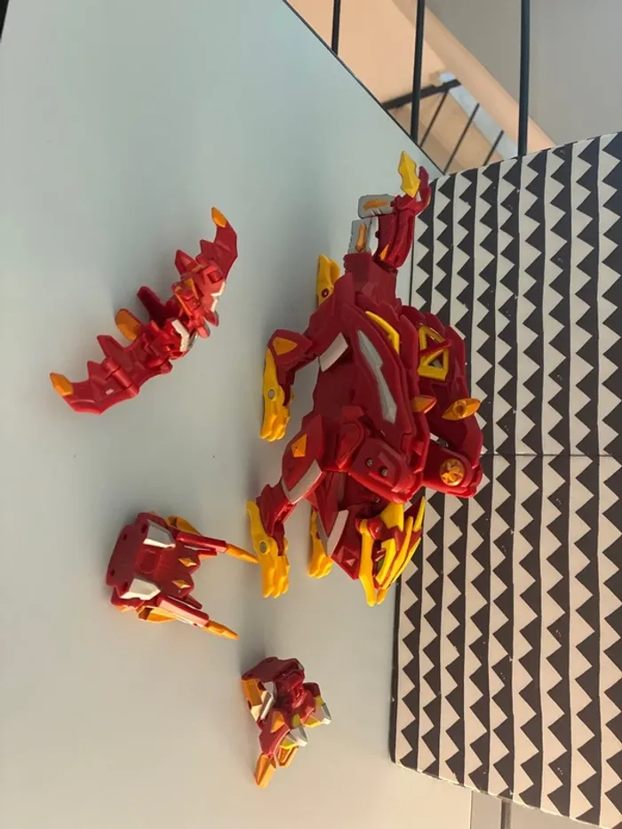 Figurine Bakugan Dragonoid Colosse 2010 Gundalian Invaders sega toys - photo numéro 10