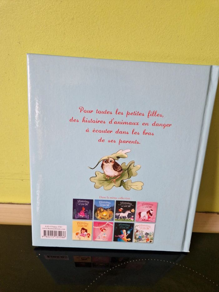 Livre histoires d animaux en danger à lire avec ma petite fille neuf - photo numéro 2