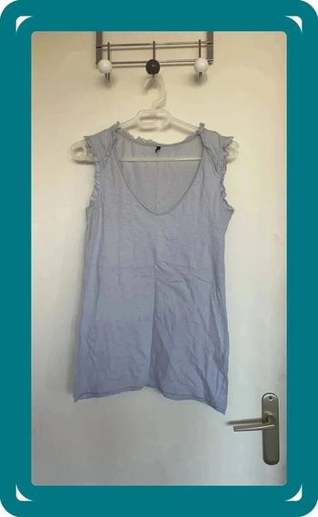 Débardeur bleu clair