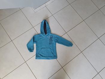 Sweat à capuche garçon quiksilver 6 ans v1