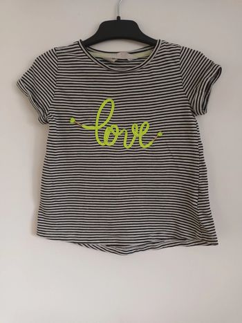 T-shirt fille 3/4 ans 