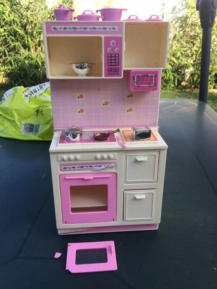 barbie espace cuisine vintage