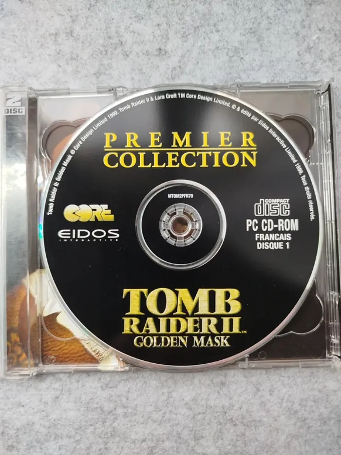 Jeu Retro Collector Tomb Raider II Premier Collection Complet Boîte et Notice - photo numéro 2