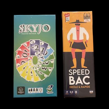 Skyjo et speed bac