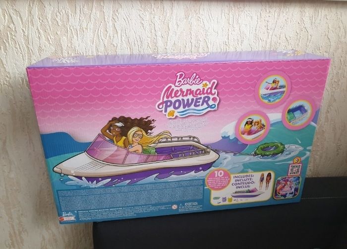 Barbie et son bateau 2 poupées - photo numéro 2