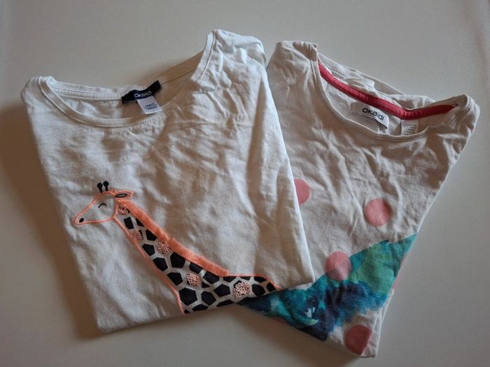 Lot TShirts fille 6 ans