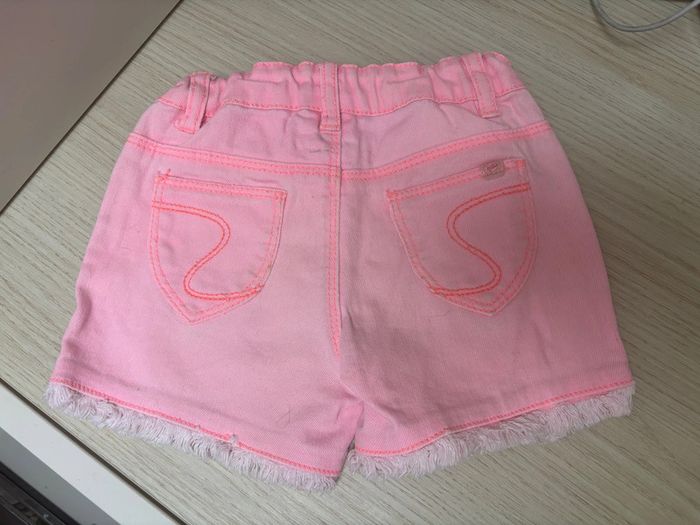 Short en jean rose Z taille 4 ans - photo numéro 5