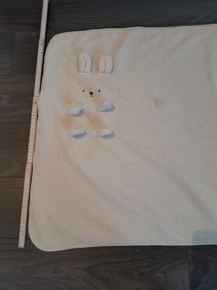 Plaid lapin beige - photo numéro 2