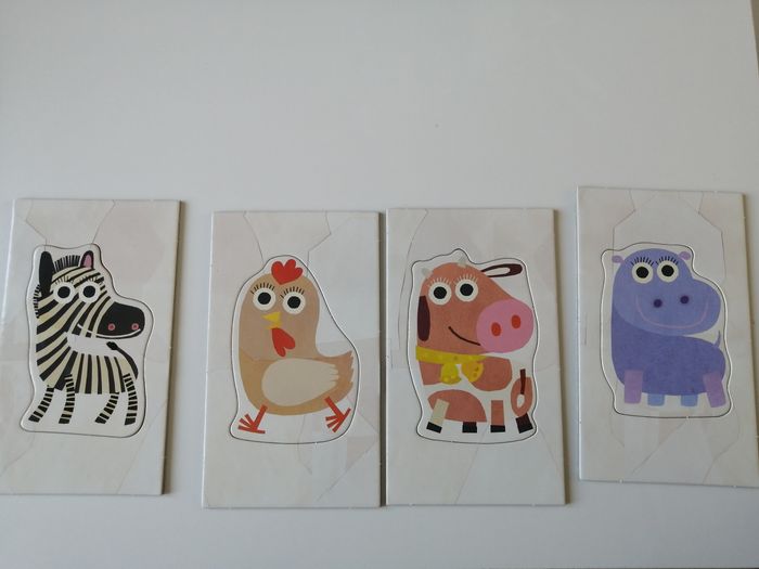 jeu flashcards - puzzle animaux - photo numéro 5