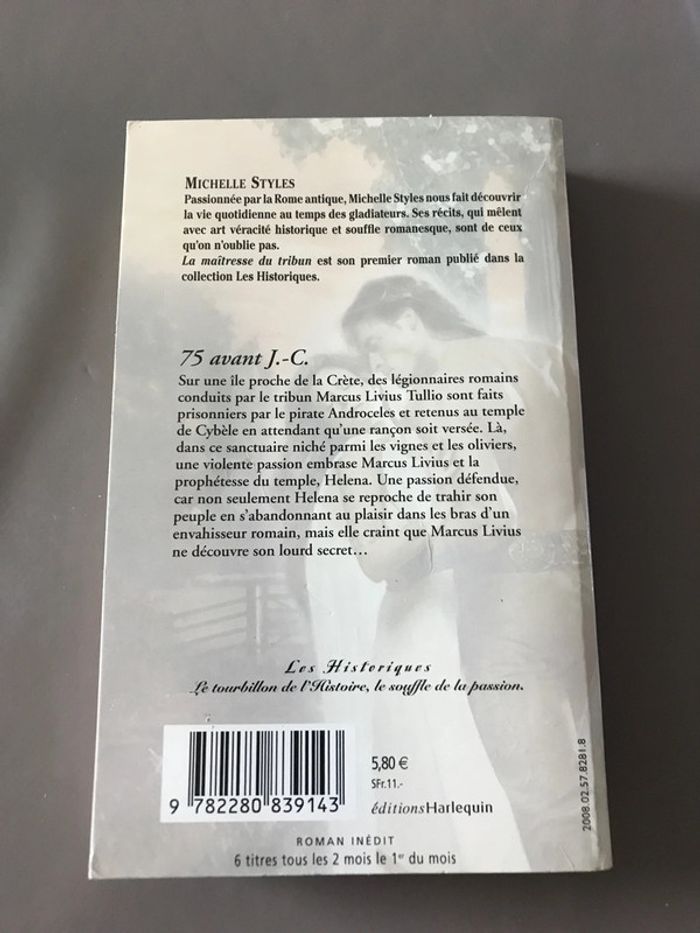 Livre La Maîtresse du Tribun - photo numéro 2