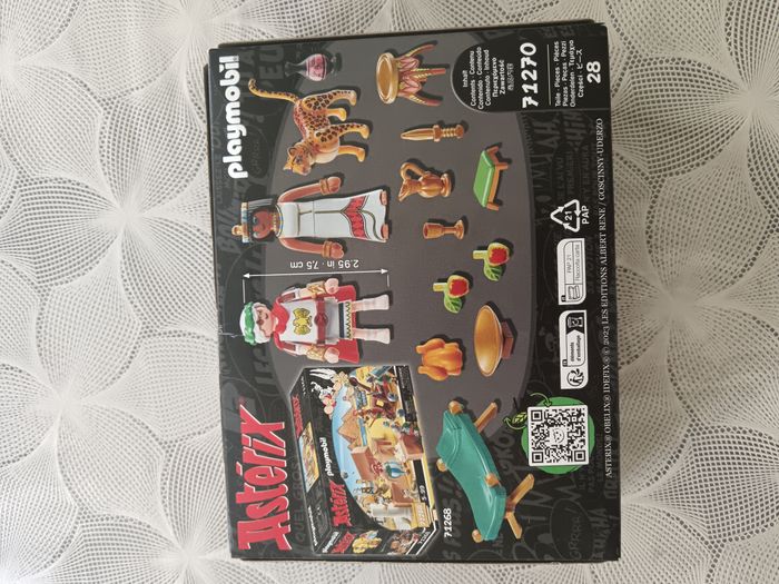 Playmobil cleopatre et Caesar - photo numéro 2