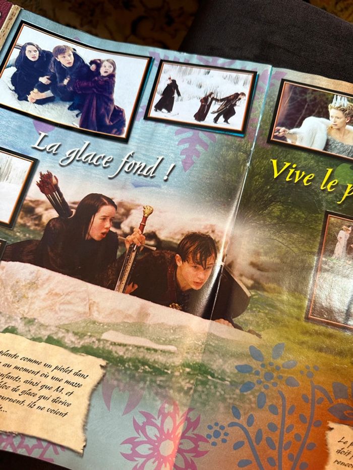 Album Panini complet ancien vintage Le Monde de Narnia Chapitre 1 Aslan stickers autocollants - photo numéro 5