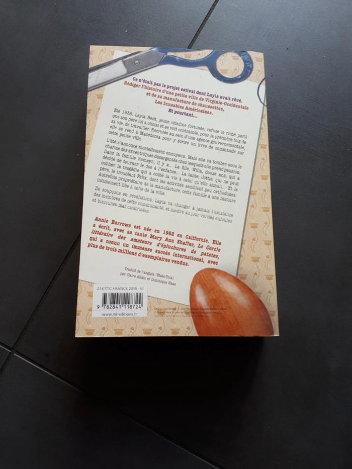 Le secret de la manufacture de chaussettes inusables Annie Barrows - photo numéro 8