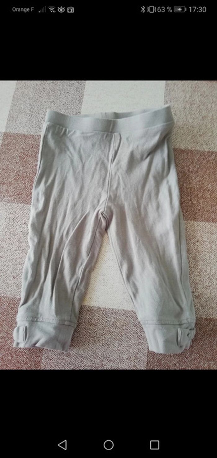 Legging gris cocoon 9 mois