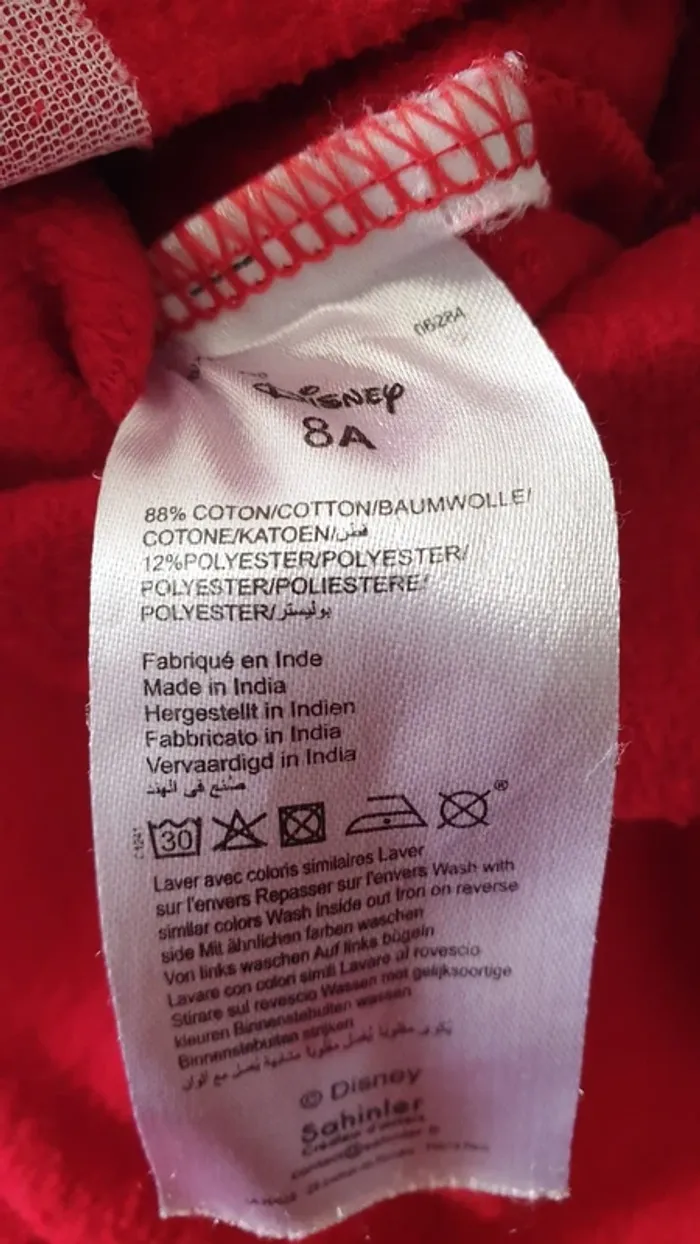 Sweat Minnie Disney 8 ans - photo numéro 4