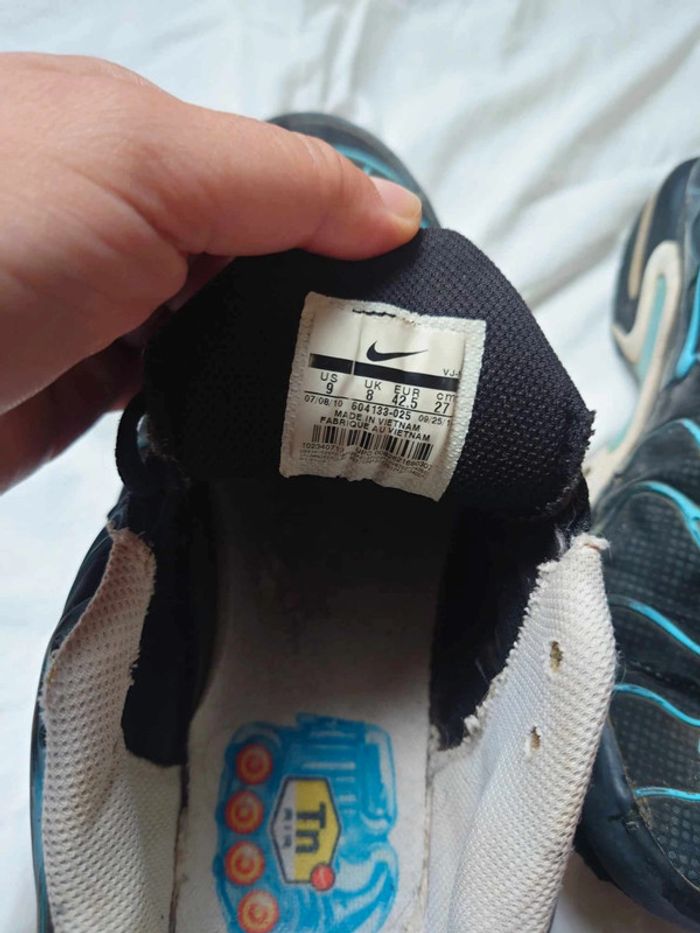 Basket Nike air max plus tn vintage t42.5 basket a restaurer sole swap - photo numéro 3