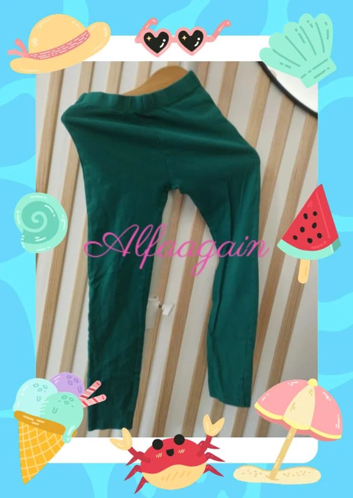 Lot leggings vert et rose Kiabi 8ans - photo numéro 8