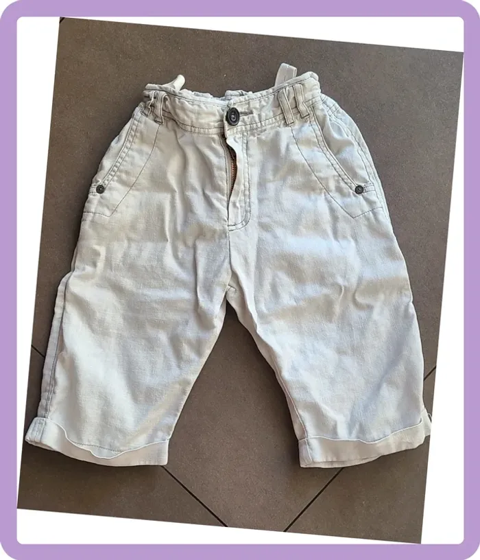 Pantacourt short 8 ans Lin