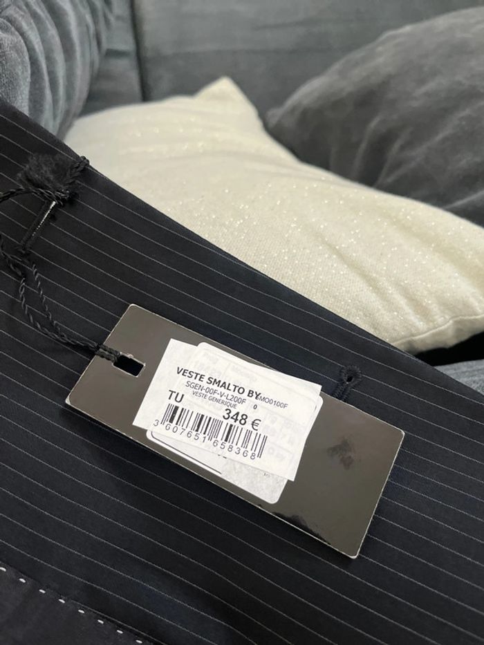 Veste de costume de luxe Smalto taille 58 neuf prix boutique 348€ - photo numéro 6