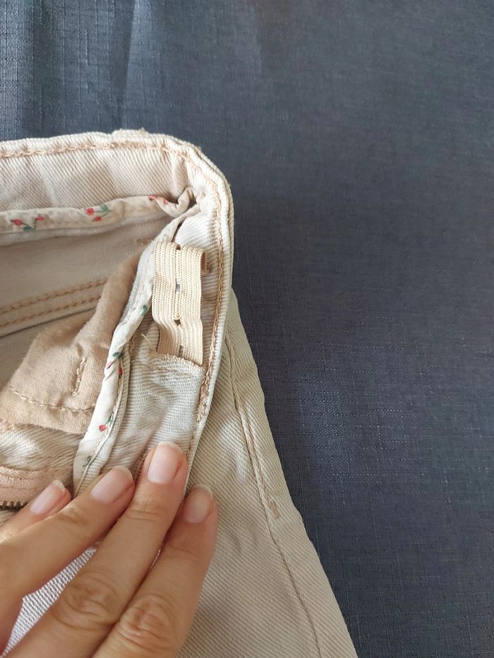 Bermuda en jeans rose poudre Vertbaudet 5 ans - photo numéro 10