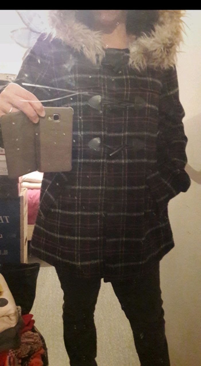 Manteau à carreaux 3suisses