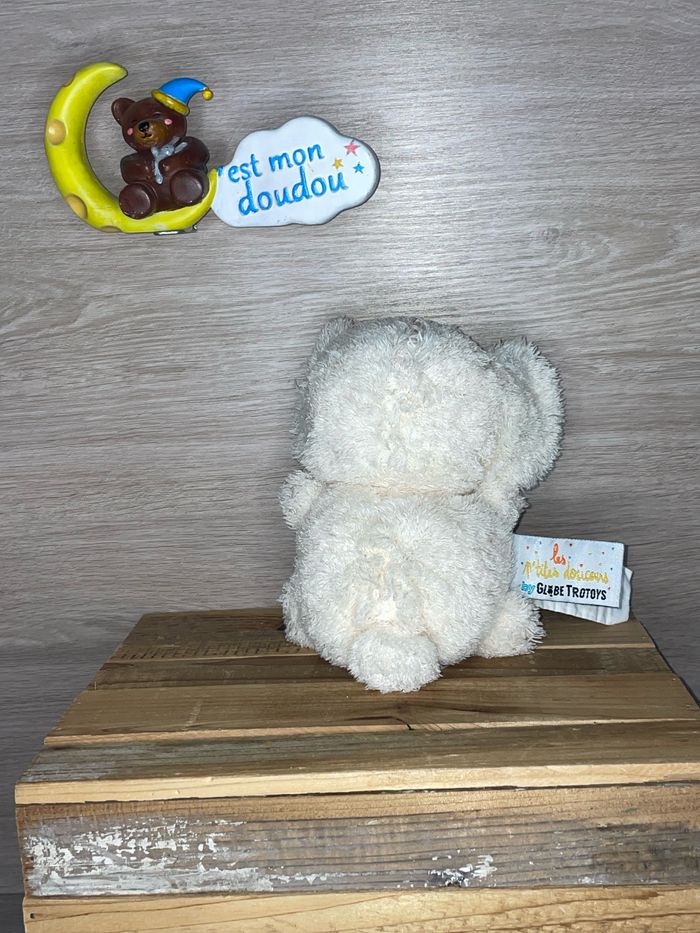 DEG52 doudou éléphant 🐘 globe trotoys - photo numéro 2