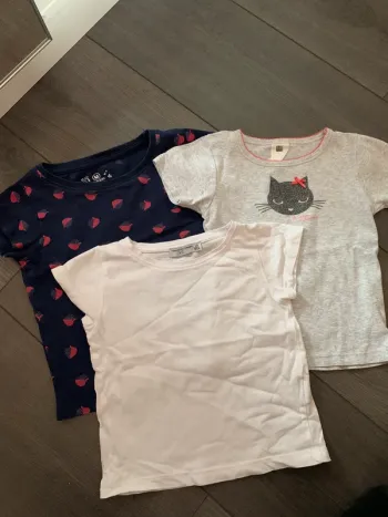 Lot de 3 tee shirt manches courtes 3 ans