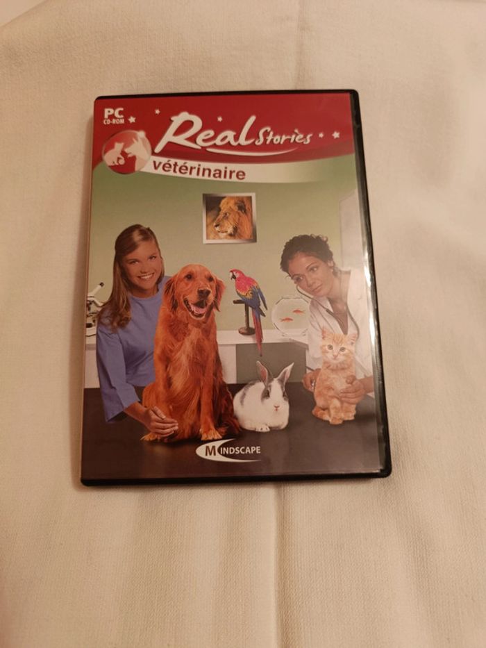 Jeu Pc : Real Stories Vétérinaire _ Mindscape