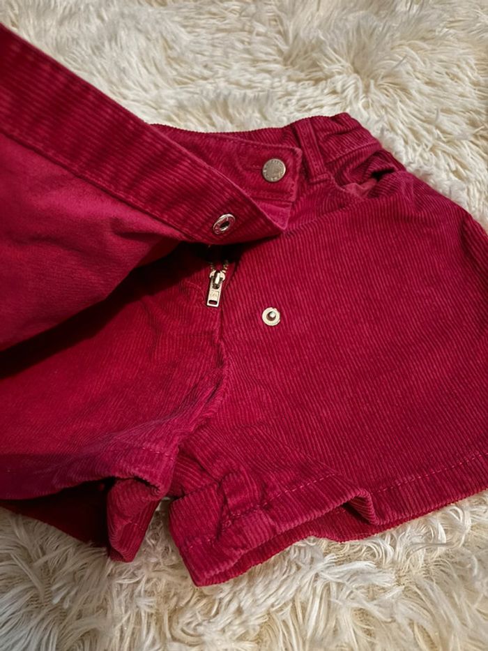 Jupe short en velours - photo numéro 3