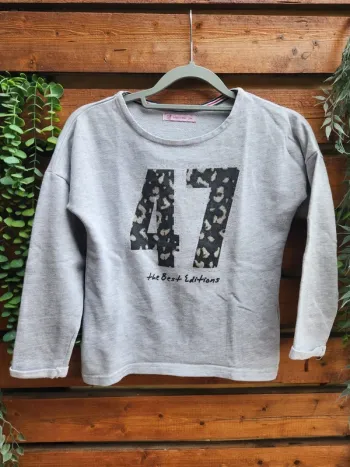Pull fille Kids by Gémo  10 ans Motif léopard 47
