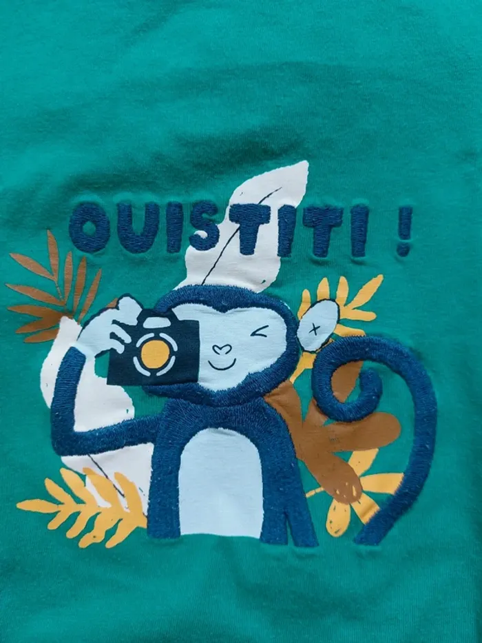 Lot 3 t-shirts manches courtes TAO 36M - photo numéro 2