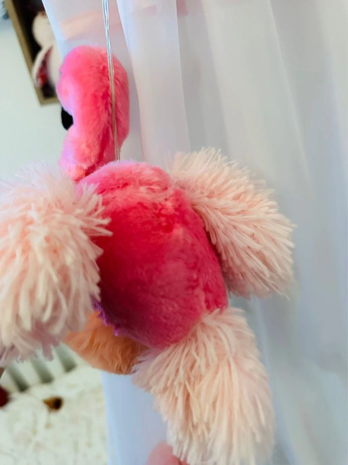 Peluche flamant rose - photo numéro 4