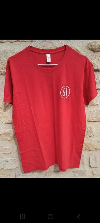 Tee-shirt rouge taille L marque Sol's
