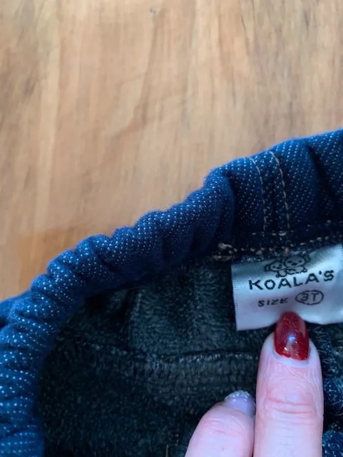 Jogging effet jean taille 3 ans - photo numéro 3