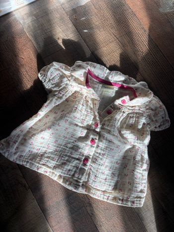 Blouse bébé fille 6mois 