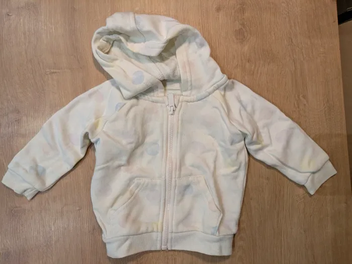 Sweat zippé 6 mois
