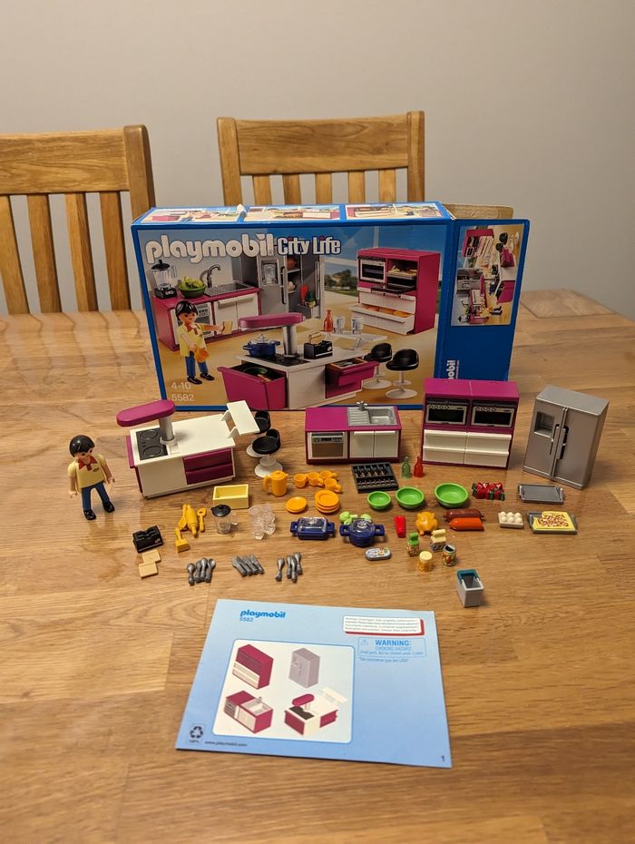 Cuisine playmobil City life 5582