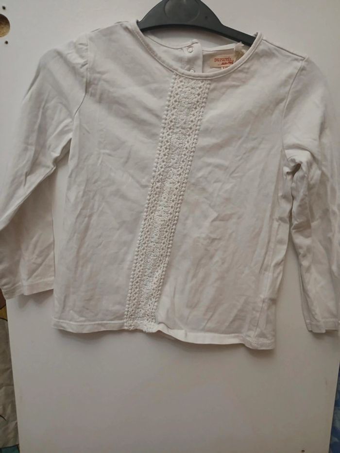 Lot de t shirt longue manche 5 ans fille - photo numéro 8