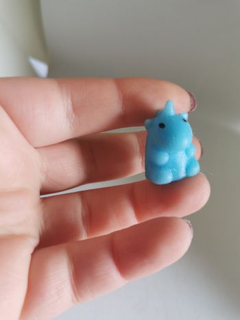 Licorne bleu embout pour le crayon anti-stress