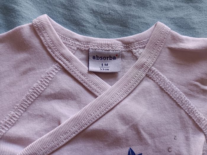 Bodie Absorba taille 1 mois - photo numéro 2