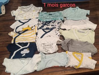 Lot 15 bodies manches courtes