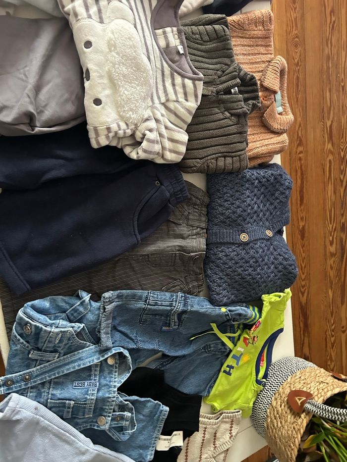 Lot 6 mois garçon automne hiver