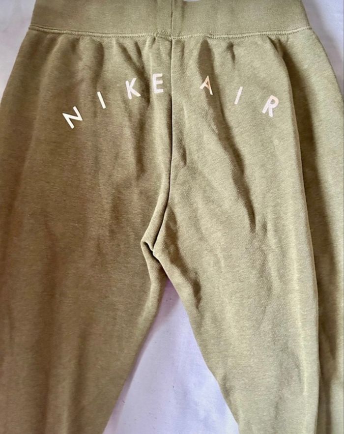 Ensemble Nike Air kaki - Sweet à capuche + jogging - photo numéro 3