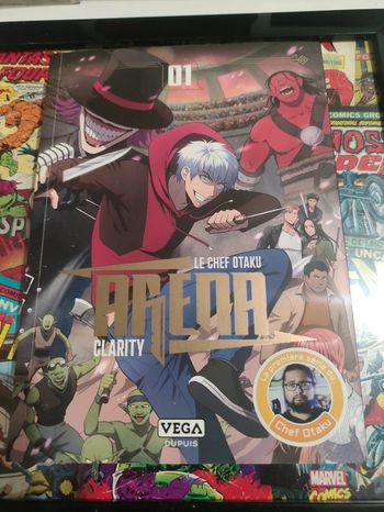 Manga Arena tome 1 le chef otaku Clarity